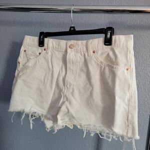 GAP White Jean Shorts for Women